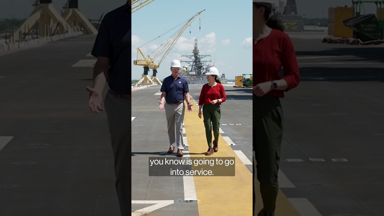 Can the US actually build Trump’s “Golden Fleet?” #shorts #trump #goldenfleet #shipbuilding thumbnail