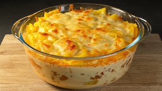 The best potato casserole recipe! This is how my great-grandmother cooked! Incredibly tasty and quic