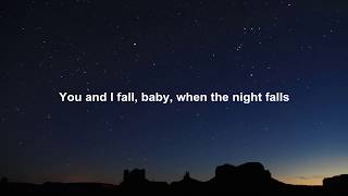 Video thumbnail of "Little Big Town - Nightfall (Lyrics)"