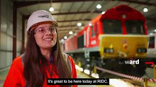 Our first-in-class ETCS fitted loco begins dynamic testing at RIDC