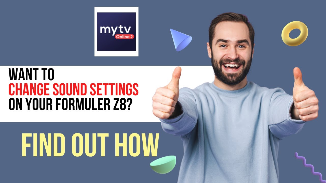 Formuler Z8: how do i adjust the sound settings on my formuler z8 - YouTube