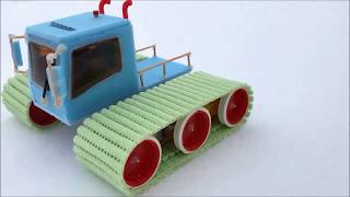 How To Make A RC Tracked Vehicle Tucker Sno-Cat - Amazing Toy DIY How To Make A RC Tracked Vehicle Tucker Sno-Cat - Amazing Toy DIY