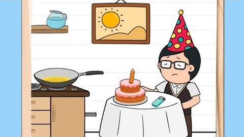 Brain test All star master level 10 Fix his birthday party