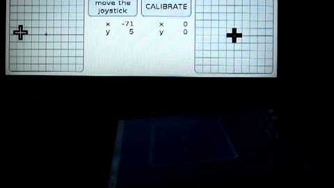 Accelerometer/Joystick calibration algorithm test, HTML5, iPhone 3G, WebSocket