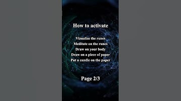 Protection from bad luck Learn to activate the runes safely on my course