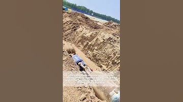 Trenchless Technology: Workers Installing Gas Pipelines with Directional Drilling