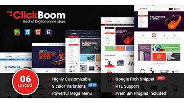 ClickBoom - WooCommerce WordPress Digital Store Theme | Themeforest Website Templates and Themes
