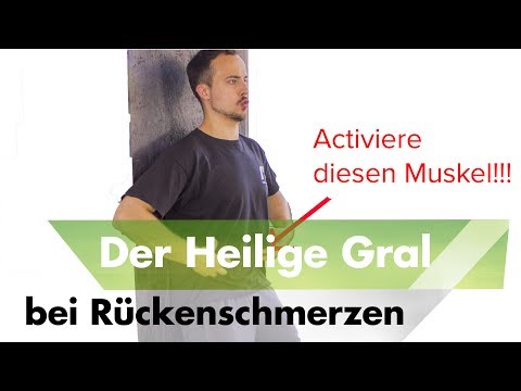 Bauchmuskeltraining | Der Heilige Gral | Hohlkreuz beseitigen, Rückenschmerzen wegtrainieren