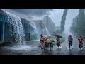 JUST WANT TO DISAPPEAR? 🌧️🍂 Relax with This Quiet Village Rainstorm & Sleep Deep