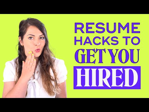 Vídeo: The New Rules For Writing A Resume That Will Actually Get You Hired