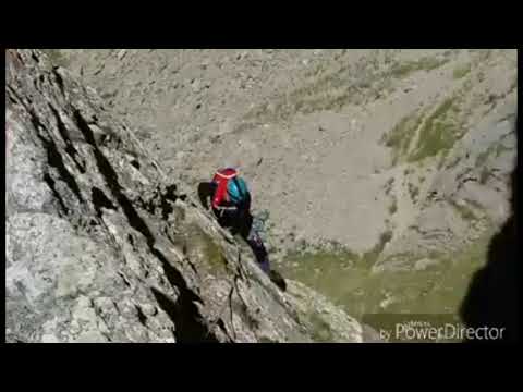 Aguja del portalet, 105mts, 5b