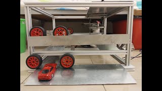 Arduino semi-automated scissor lift parking system