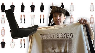 Unboxing The New Yeezy Vultures Merch!! Yeezy Pods and Shirts