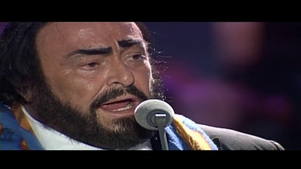 Luciano Pavarotti & James Brown - It's a man's world HD - YouTube