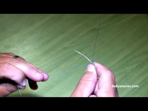 How to tie a Sebile Knot by Jay Withers a Saltyshores How to Series.
