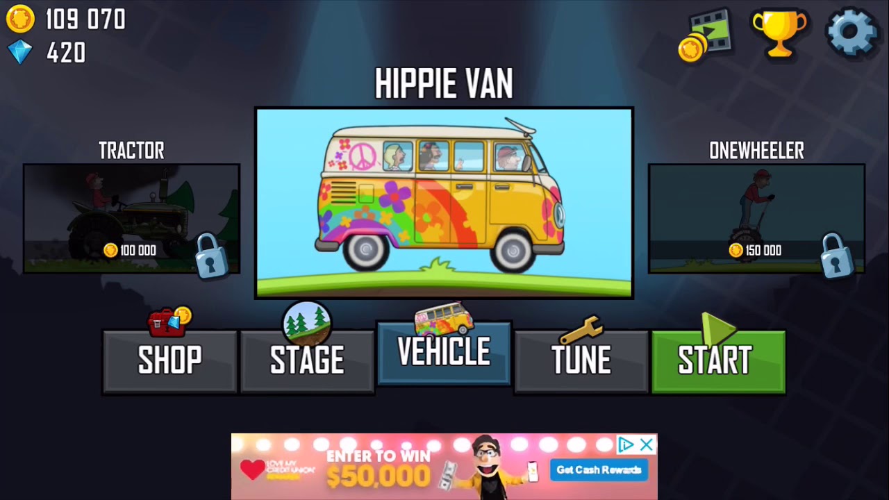 Hill Climb Hippy Van Is Really Stupid YouTube