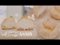【4K ASMR】Make Perfect Cream Puffs 完美的泡芙   | At Tasty