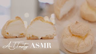 【4K ASMR】Make Perfect Cream Puffs 完美的泡芙   | At Tasty by AtTasty 178 views 2 years ago 4 minutes, 47 seconds