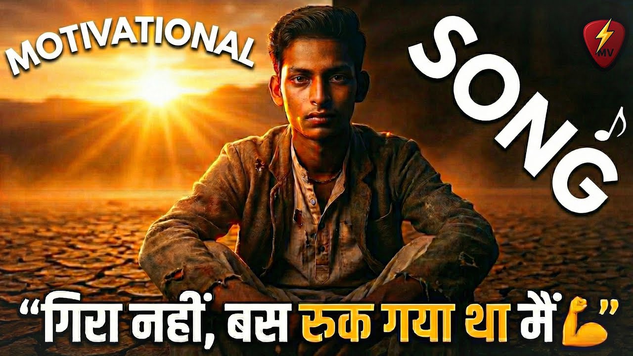गिरा नहीं, बस रुक गया था मैं 💪 | Powerful Motivational Hindi Song | Muse Vibe
