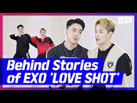 Behind stories of EXO 'Love Shot' Choreography
