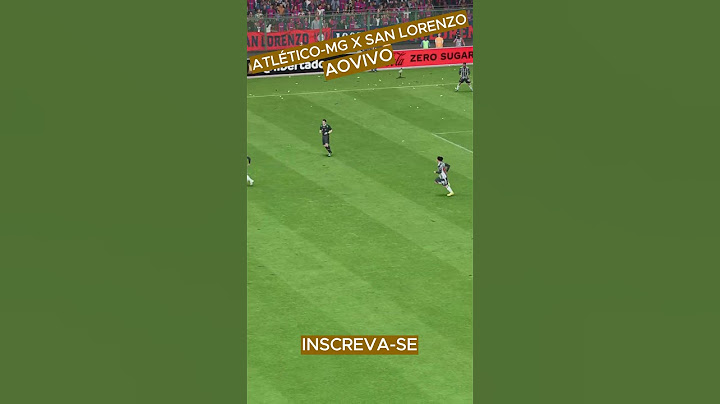 ATLETICO MG X SAN LORENZO AOVIVO ASSISTA AGORA
