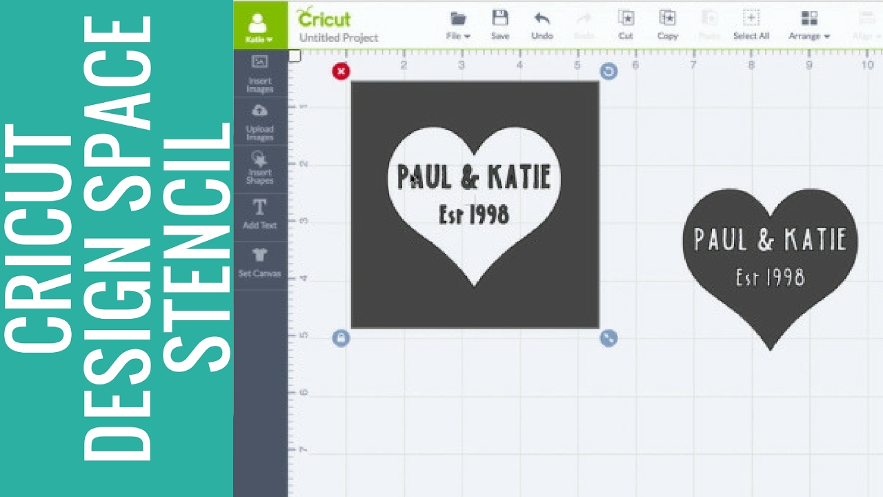 How to Create a Custom Stencil Design with Cricut - Lydi Out Loud