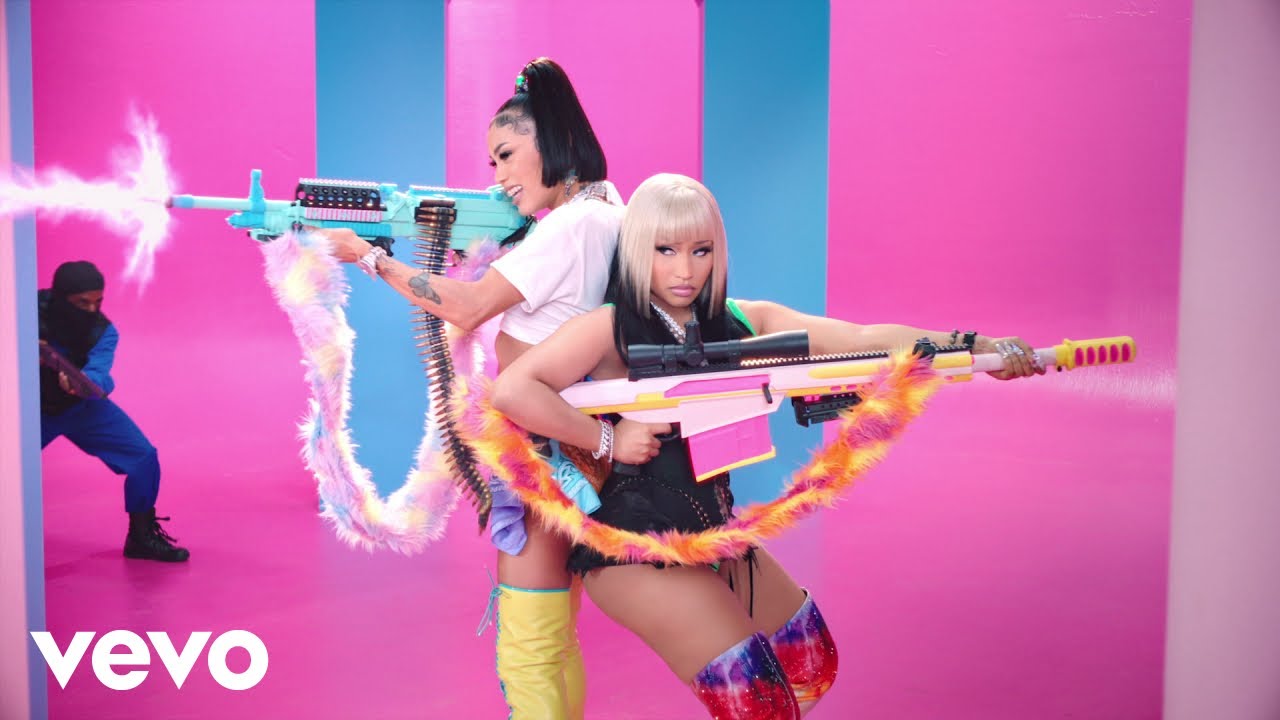 Coi Leray  Nicki Minaj   Blick Blick Official Music Video