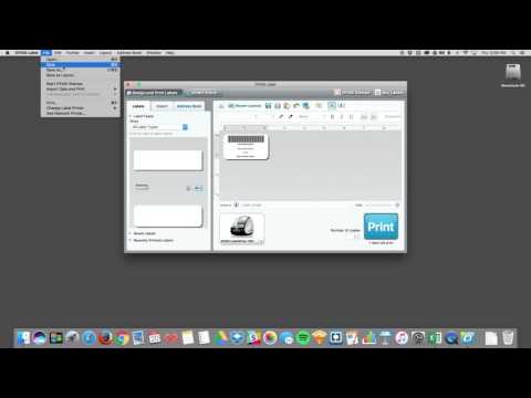 How To Print Labels with DYMO LabelWriter Software and ShopKeep iPad Point of Sale