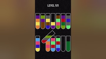 Water sort puzzle game Level 511