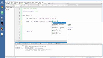 C++ Tutorial - 30 - How to find Number of Elements in an Array