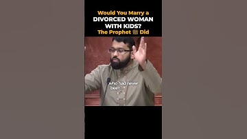 Would You Marry a Divorced Woman with Kids?