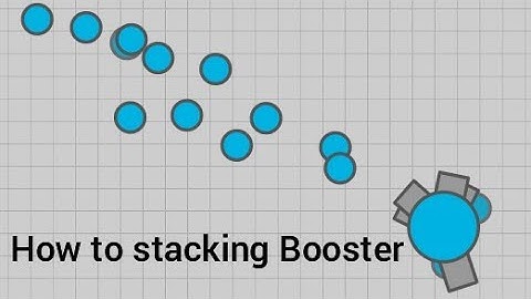 Diep.io how to stacking Booster/다이피오 부스터 스태킹하는 방법