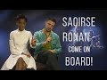 "Saoirse Ronan - Come On Board!" - Letitia Wright and Sebastian Stan Talk Avengers: Infinity War