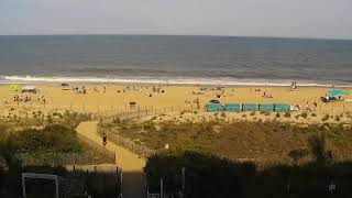 Ocean City MD Beach Cam | Live Sunrise View from Carousel Hotel – Sand, Surf & Shade screenshot 3