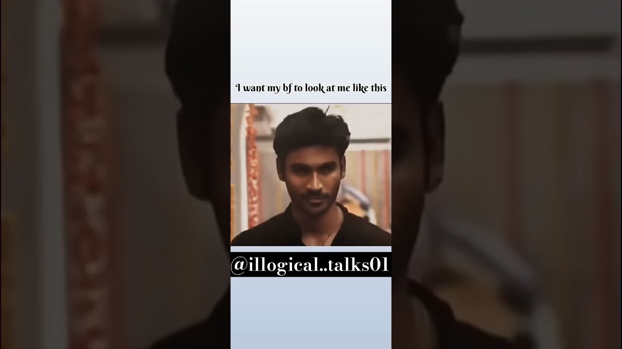 the way dhanush look at genelia🔥🔥