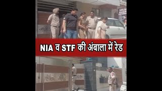 अंबाला में STF व NIA ने की कई ठिकानों पर छापेमारी , कई घंटों चला अभियान screenshot 3