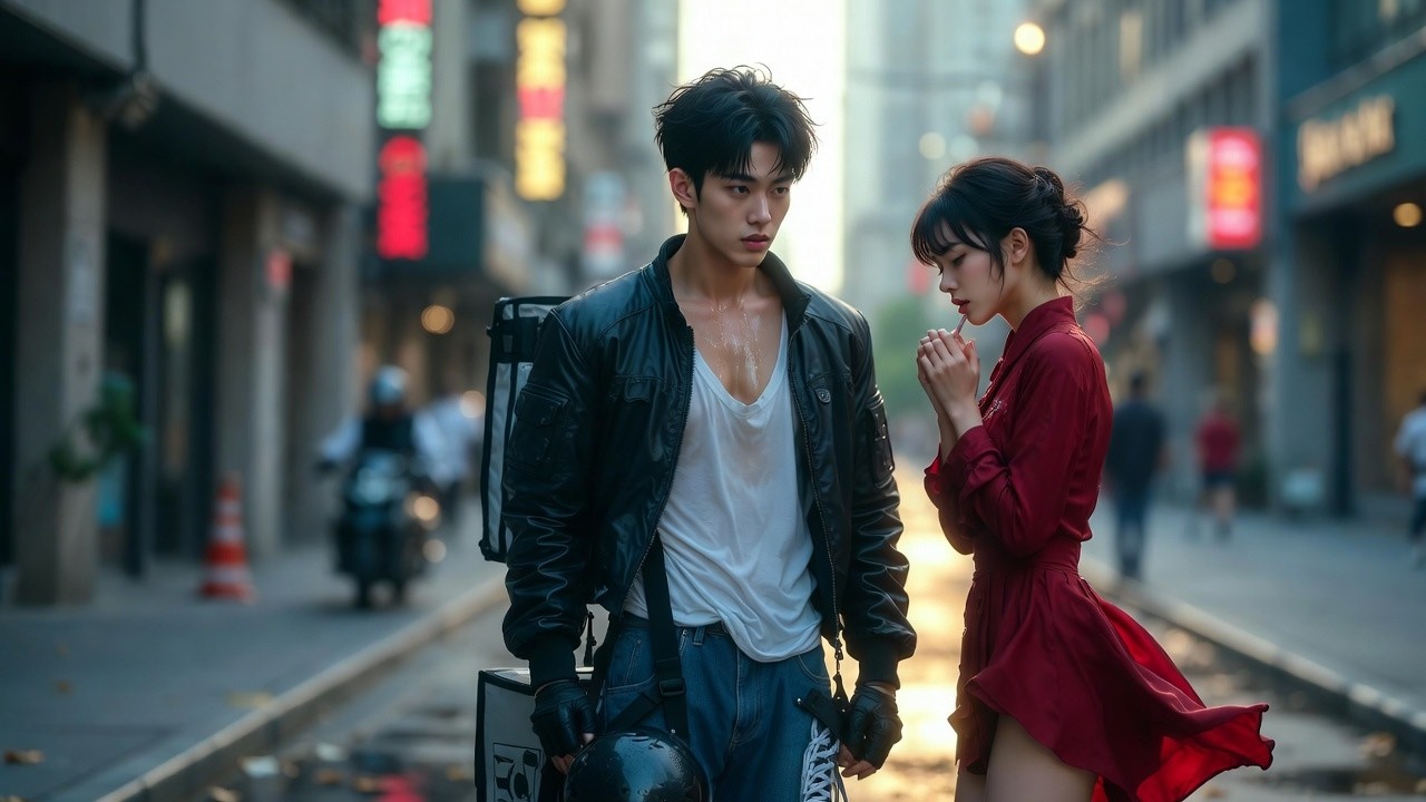 古代太子淪落送外賣，隨手撩到龍衛女特工！🚀反派趙霸天傻眼：你管這叫外賣小哥？💥  #復仇 #打臉 #逆襲 #虐戀  #先婚后爱#追妻