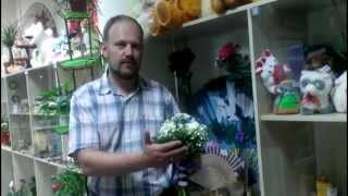 Букет на свадьбу из розы и экзотической зелени - sendflowers.by, teleflora.by