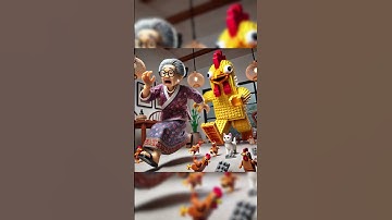 Bà Hai ghép lego con gà trống #chatgpt #ai #aivietnam