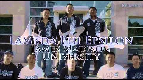 JMU Lambda Phi Epsilon Fall 2012 Rush Trailer