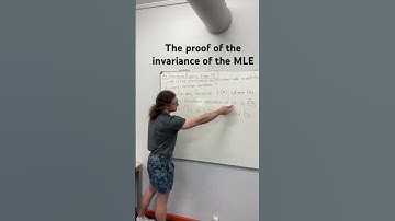 Intro to the proof of the Invariance of the MLE #stats #mathematics #tutorial