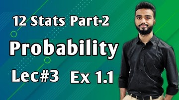 Ch1 Probability Ex 1.1 Q9 to Q15  || 12 Statistics Part 2 Guj Board ||