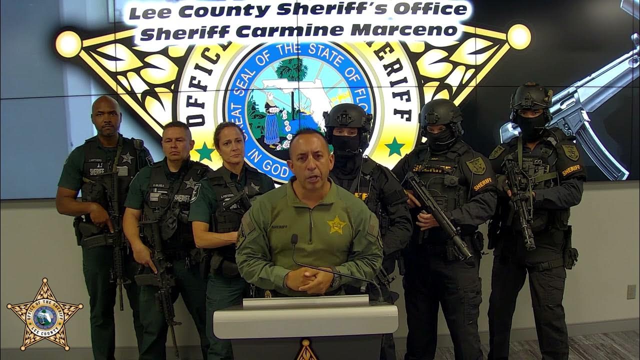 Sheriff Carmine Marceno Announces: Safe Kids, Safe Schools - YouTube