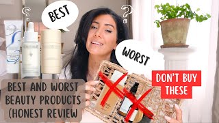 BEST \& WORST beauty products (honest review) | BY SARV