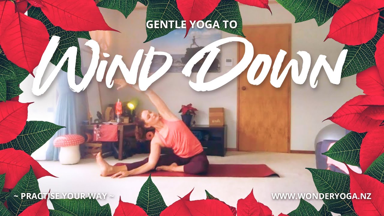 YOGA to WIND DOWN the year // Zoom video // Wonder Yoga