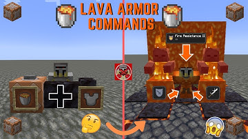 Command Block Tutorial #281: Lava Armor Commands in Minecraft (1.21.5+)