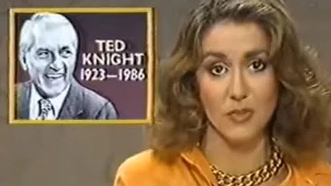 Ted Knight:  News Report of His Death - August 26,...
