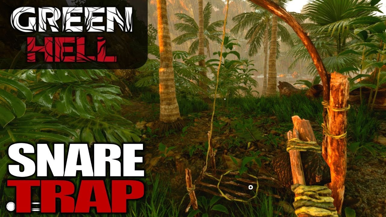 SNARE TRAP Green Hell Let's Play Gameplay S01E17 YouTube