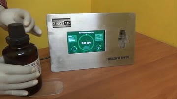 Senseair Formaldehyde Monitor  Demo