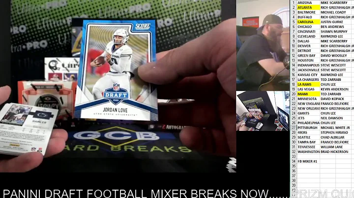 PANINI FOOTBALL MIXER #1 7-31-20